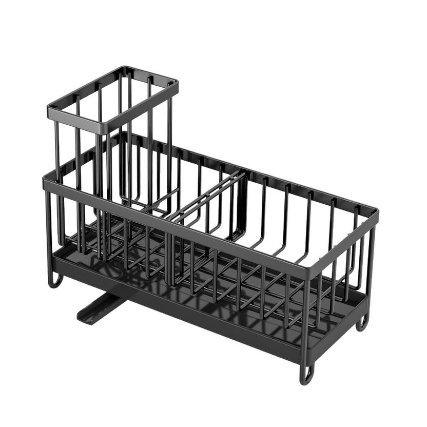 Kitchen Sink Rack Sponge Holder Soap Dish Drain Storage Organizer Dish ...